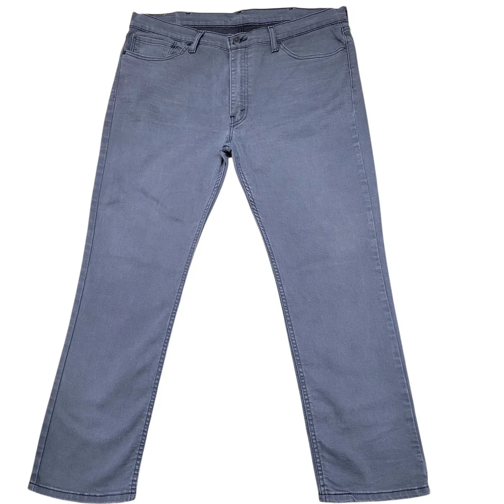 Levi's 511 Slim Straight Leg Gray Jeans Size 40/30 Men's